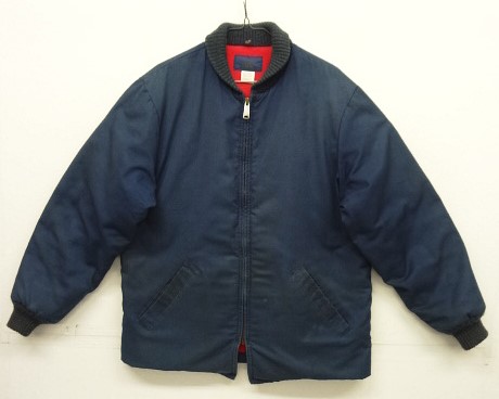 画像: 70'S OSHKOSH B'GOSH 裏地キルティング ファラオジャケット IDEALジップ ネイビー USA製 (VINTAGE) 「Jacket」入荷しました。