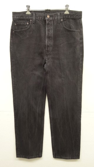 画像: 90'S LEVIS 501 デニム ブラック USA製 W36L30 (VINTAGE) 「Bottoms」入荷しました。