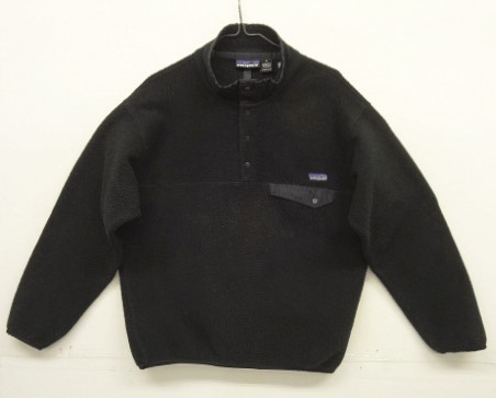 画像: 90'S PATAGONIA ”SNAP-T" 雪無しタグ スナップT ブラック ジャマイカ製 (VINTAGE) 「Jacket」入荷しました。