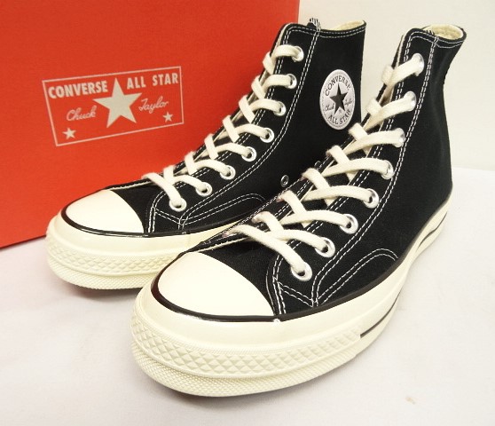 画像: CONVERSE "CT70" キャンバス 三ツ星ヒールパッチ ハイカット ブラック 箱付き (NEW) 「Shoes」入荷しました。