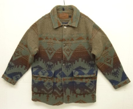 画像: 90'S WOOLRICH コンチョボタン ウールジャケット ネイティブ柄 USA製 (VINTAGE) 「Jacket」入荷しました。