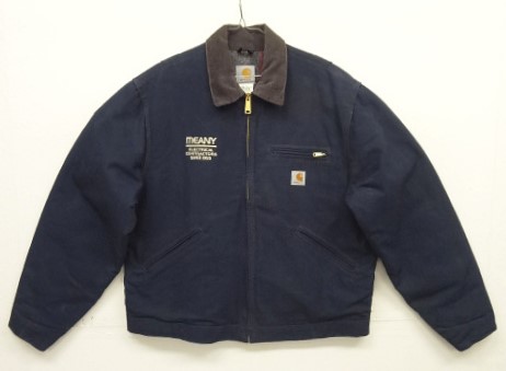 画像: 00'S CARHARTT "DETROIT JACKET" 裏地ブランケット ダックジャケット ネイビー USA製 (DEADSTOCK) 「Jacket」入荷しました。