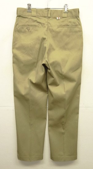 画像: 80'S DICKIES 874 チビタグ ワークパンツ ベージュ W34L32 USA製 (VINTAGE) 「Bottoms」入荷しました。