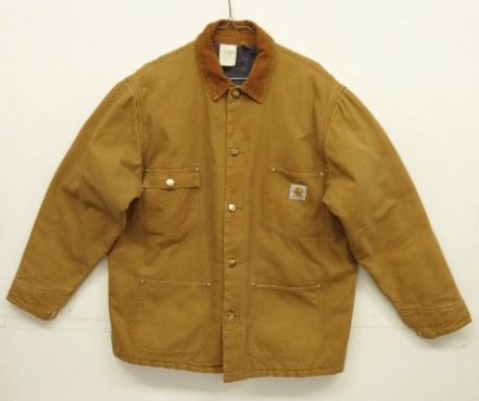 画像: 80'S CARHARTT "MICHIGAN CHORE COAT" 裏地ブランケット ダックジャケット ブラウン USA製 (VINTAGE) 「Jacket」入荷しました。