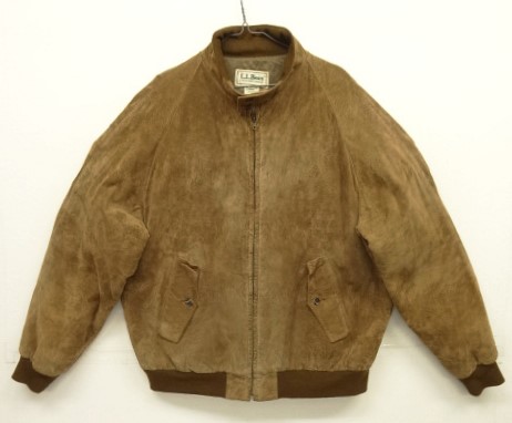 画像: 80'S LL Bean "THINSULATE入り" 裏地付き レザー ドリズラージャケット ブラウン TALONジップ USA製 (VINTAGE) 「Jacket」入荷しました。