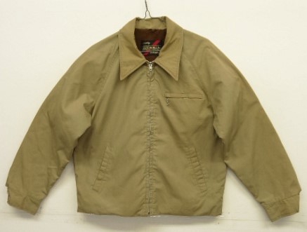 画像: 70'S SEARS 裏地ボア入り ドリズラージャケット TALONアルミジップ ベージュ (VINTAGE) 「Jacket」入荷しました。