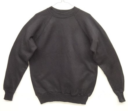 画像: 80'S PANNILL ラグランスリーブ スウェットシャツ ブラック USA製 (VINTAGE) 「Sweat Shirt」入荷しました。