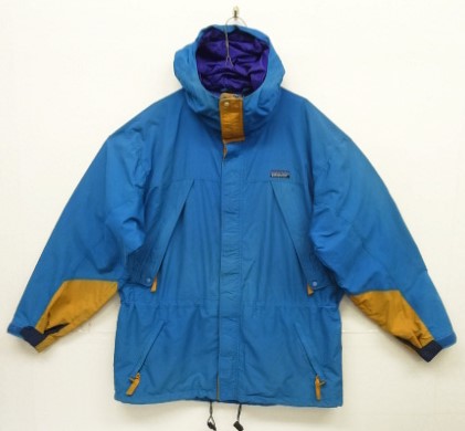 画像: 90'S PATAGONIA "GUIDE SHELL JACKET" 旧タグ ナイロン シェルジャケット ブルー/マンゴー/パープル (VINTAGE) 「Jacket」入荷しました。