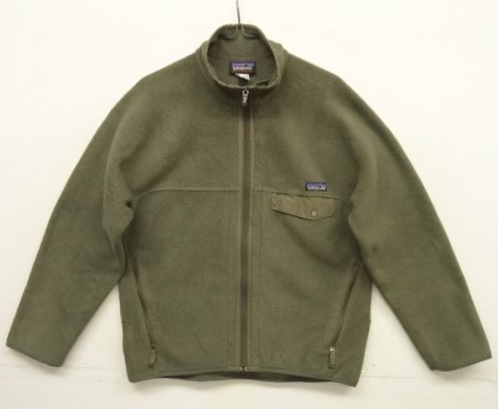 画像: 00'S PATAGONIA シンチラ フルジップ スナップT ミリタリーグリーン (VINTAGE) 「Jacket」入荷しました。