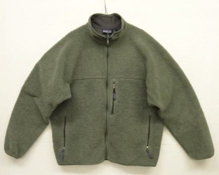 画像: 90'S PATAGONIA レトロカーディガン カーキ/チャコール USA製 (VINTAGE) 「Jacket」入荷しました。