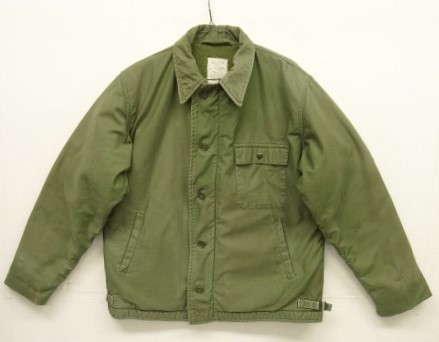 画像: 80'S アメリカ軍 US NAVY "A-2" 背面ステンシル デッキジャケット ミリタリーグリーン (VINTAGE) 「Jacket」入荷しました。