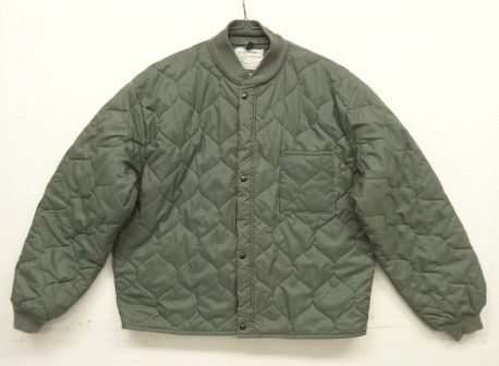 画像: 00'S アメリカ軍 USAF "CWU-9/P" キルティング ライナージャケット セージグリーン (VINTAGE) 「Jacket」入荷しました。