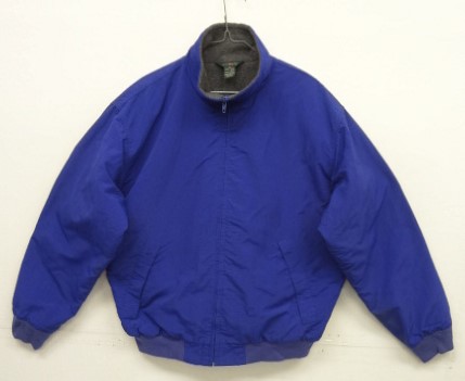 画像: 90'S J.CREW 旧タグ 裏地フリース ナイロン ドリズラージャケット ブルー USA製 (VINTAGE) 「Jacket」入荷しました。