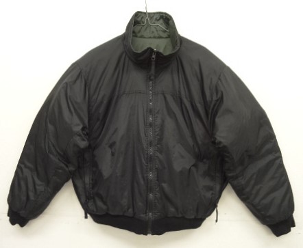 画像: 90'S J.CREW 旧タグ リバーシブル 中綿入り ジャケット ブラック/カーキ (VINTAGE) 「Jacket」入荷しました。