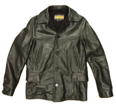 画像: SCHOTT NYC "PERFECTO BRAND" 裏地ウール レザー カーコート ブラック USA製 (VINTAGE) 「Jacket」入荷しました。