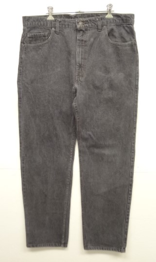 画像: 80'S LEVIS 505 デニム 先染めブラック W38L32 USA製 (VINTAGE) 「Bottoms」入荷しました。