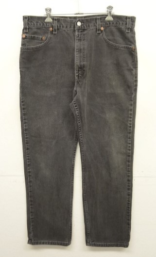 画像: 00'S LEVIS 505 デニム ブラック W36L30 USA製 (VINTAGE) 「Bottoms」入荷しました。