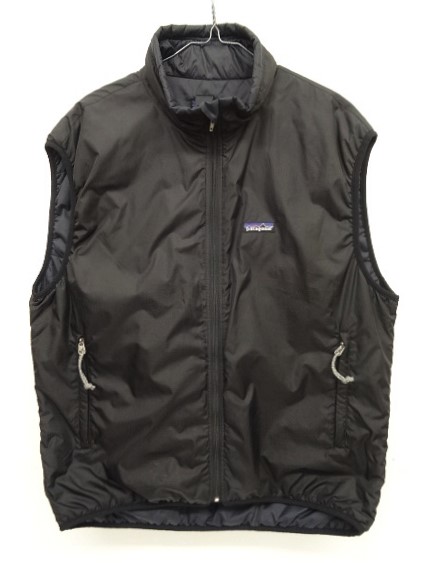 画像: 02'S PATAGONIA "MIC COMMUNICATIONS" 中綿入り パフボールベスト ブラック (VINTAGE) 「No Sleeve」入荷しました。