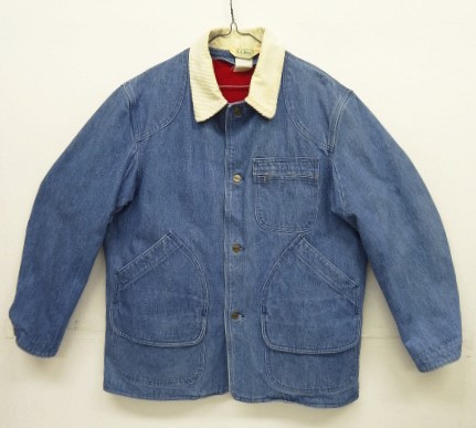 画像: 80'S LL Bean 裏地ウールライナー付き デニム ハンティングジャケット インディゴ USA製 (VINTAGE) 「Jacket」入荷しました。