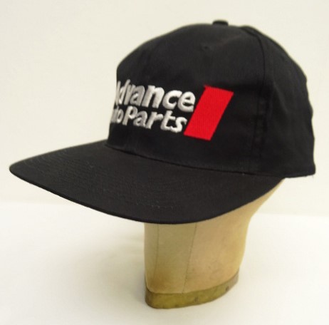 画像: ADVANCE AUTO PARTS 6パネル ベースボールキャップ ブラック (DEADSTOCK) 「Cap」入荷しました。