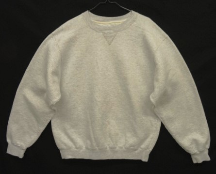 画像: 90'S A.D.C. x RUSSELL ATHLETIC 前Vガゼット付き クルーネック スウェットシャツ アッシュグレーヘザー (VINTAGE) 「Sweat Shirt」入荷しました。