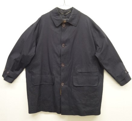 画像: DUNHILL ウールライナー付き マッキントッシュコート ネイビー スコットランド製 (VINTAGE) 「Jacket」入荷しました。