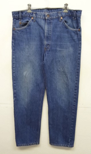 画像: 80'S LEVIS 505 デニム インディゴ W38L29 USA製 (VINTAGE) 「Bottoms」入荷しました。