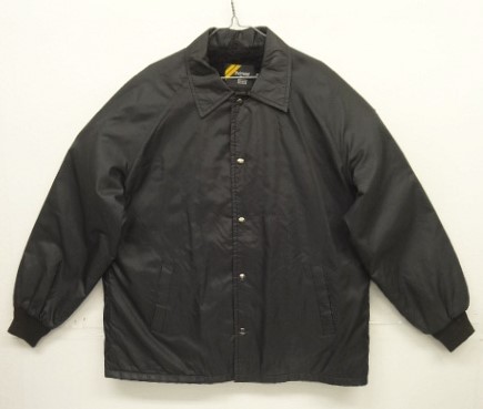 画像: 70'S SEARS 裏地ボア付き コーチジャケット ブラック USA製 (VINTAGE) 「Jacket」入荷しました。