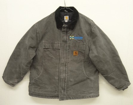 画像: CARHARTT "TRADITIONAL COAT" 裏地キルティング ダックジャケット ダークグレー (VINTAGE) 「Jacket」入荷しました。