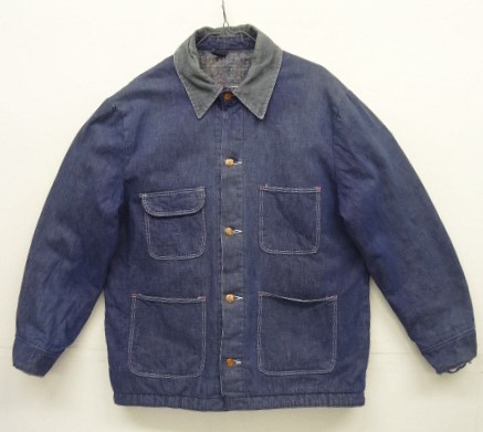 画像: 70'S WRANGLER 裏地ブランケット デニム カバーオール インディゴ (VINTAGE) 「Jacket」入荷しました。