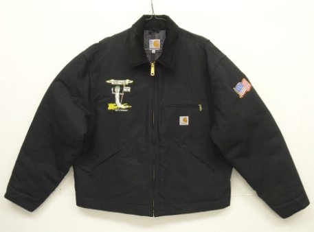 画像: CARHARTT "DETROIT JACKET" 裏地ブランケット ダックジャケット ブラック USA製 (DEADSTOCK) 「Jacket」入荷しました。