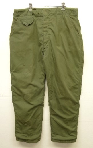 画像: 50'S アメリカ軍 BUAERO US NAVY "WL-1" 黒タグ 裏地ウール フライトトラウザーズ (VINTAGE) 「Bottoms」入荷しました。