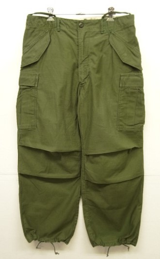 画像: 60'S アメリカ軍 US ARMY "アルミジップ" M-65 フィールドパンツ M-R (VINTAGE) 「Bottoms」入荷しました。