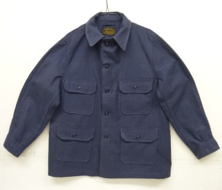 画像: 50'S アメリカ軍 USAF "A-1A" 黒タグ 4ポケット ウールジャケット エアフォースブルー (DEADSTOCK) 「Jacket」入荷しました。