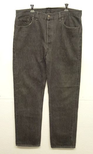 画像: 90'S LEVIS 501 デニム 先染めブラック W38L32 USA製 (VINTAGE) 「Bottoms」入荷しました。