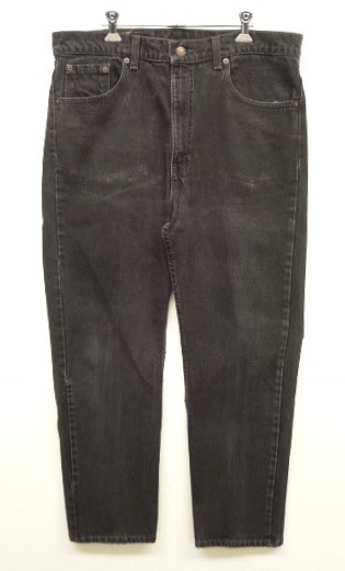 画像: 90'S LEVIS 505 デニム ブラック W38L30 USA製 (VINTAGE) 「Bottoms」入荷しました。