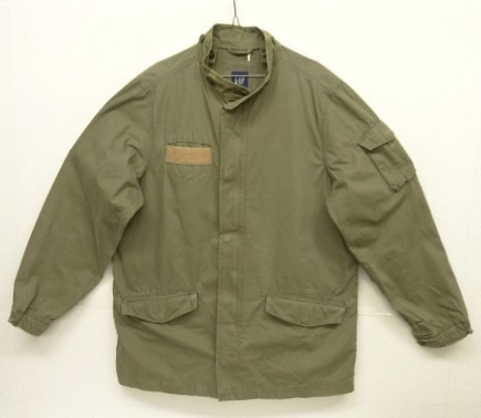 画像: 00'S GAP 旧タグ コットン ミリタリーコート カーキ (VINTAGE) 「Jacket」入荷しました。