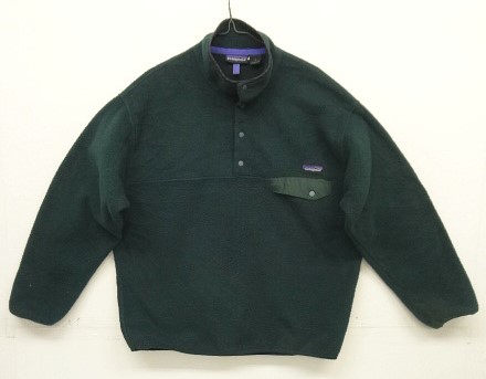 画像: 90'S PATAGONIA ”SYNCHILLA SNAP-T" シンチラ スナップT ダークグリーン ポルトガル製 (VINTAGE) 「Jacket」入荷しました。