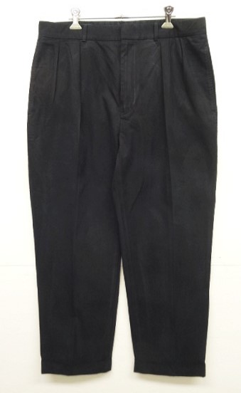 画像: 90'S RALPH LAUREN ツープリーツ チノパンツ ブラック (VINTAGE) 「Bottoms」入荷しました。