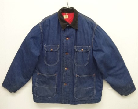 画像: 70'S BIG MAC 裏地キルティング デニム カバーオール インディゴ USA製 (VINTAGE) 「Jacket」入荷しました。