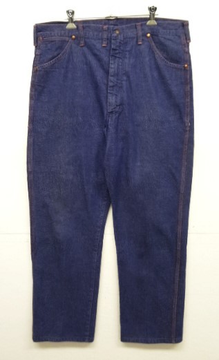 画像: 70'S BLUE BELL トップスナップボタン デニム ペインターパンツ インディゴ SCOVILLジップ USA製 (VINTAGE) 「Bottoms」入荷しました。