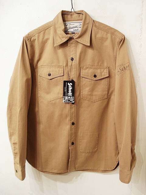 画像: Schott NYC 「L/S shirt」 入荷しました。