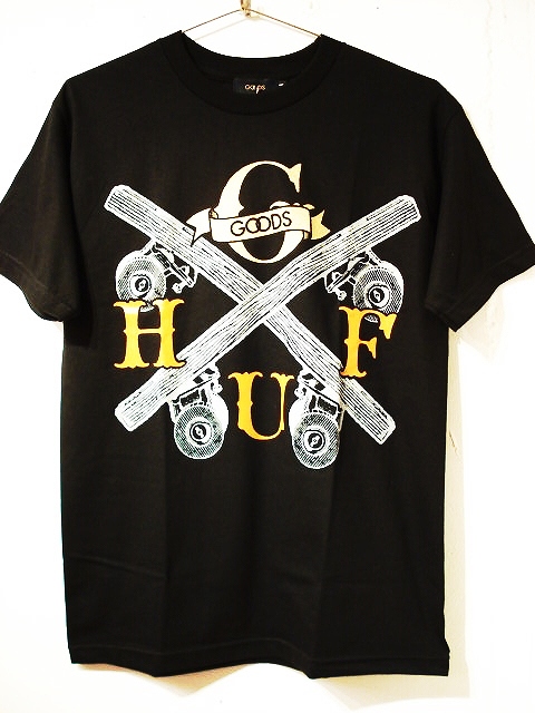 画像: HUF x GOODS 「T-shirt」 入荷しました。