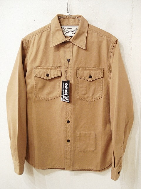 画像: Schott NYC 「L/S shirt」 入荷しました。