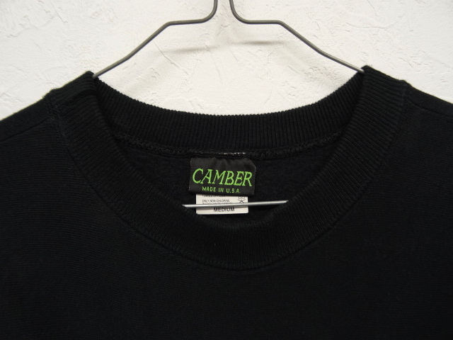 画像: CAMBER 12oz CROSS KNIT クルーネック スウェットシャツ USA製 (NEW)