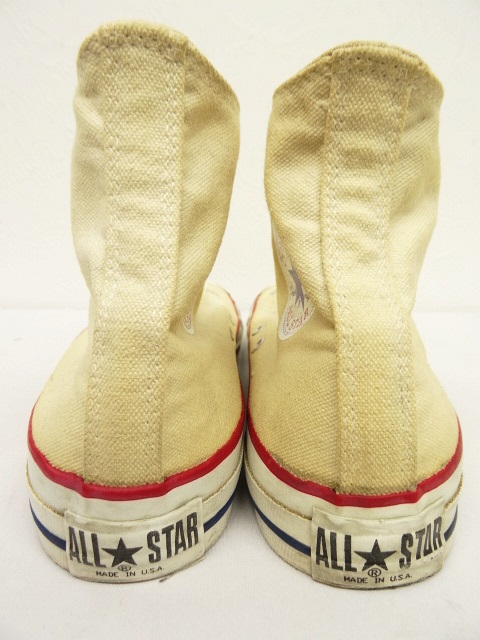 画像: 90'S CONVERSE "ALL STAR HI" キャンバススニーカー 箱付き USA製 (VINTAGE)