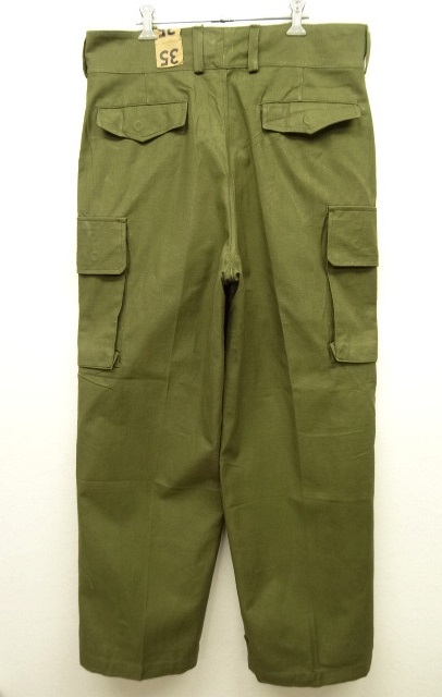 画像: 50'S フランス軍 M47 フィールドパンツ 前期型 OLIVE (DEADSTOCK)