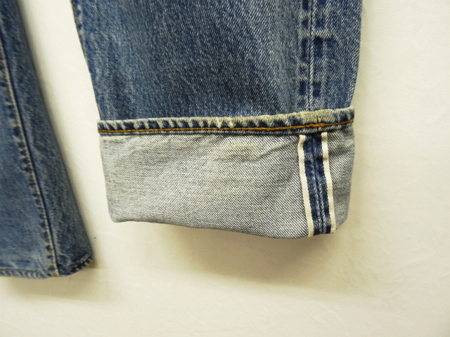 画像: 80'S LEVIS 501 66後期 赤耳 デニム USA製 (VINTAGE)