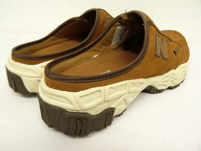 画像: NEW BALANCE 801 "ALL TERRAIN" スウェード スリッポン BROWN (USED)