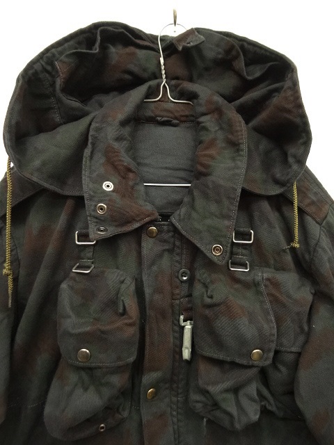 画像: スイス軍 M1960 マウンテンジャケット 後染め BLACK (VINTAGE)